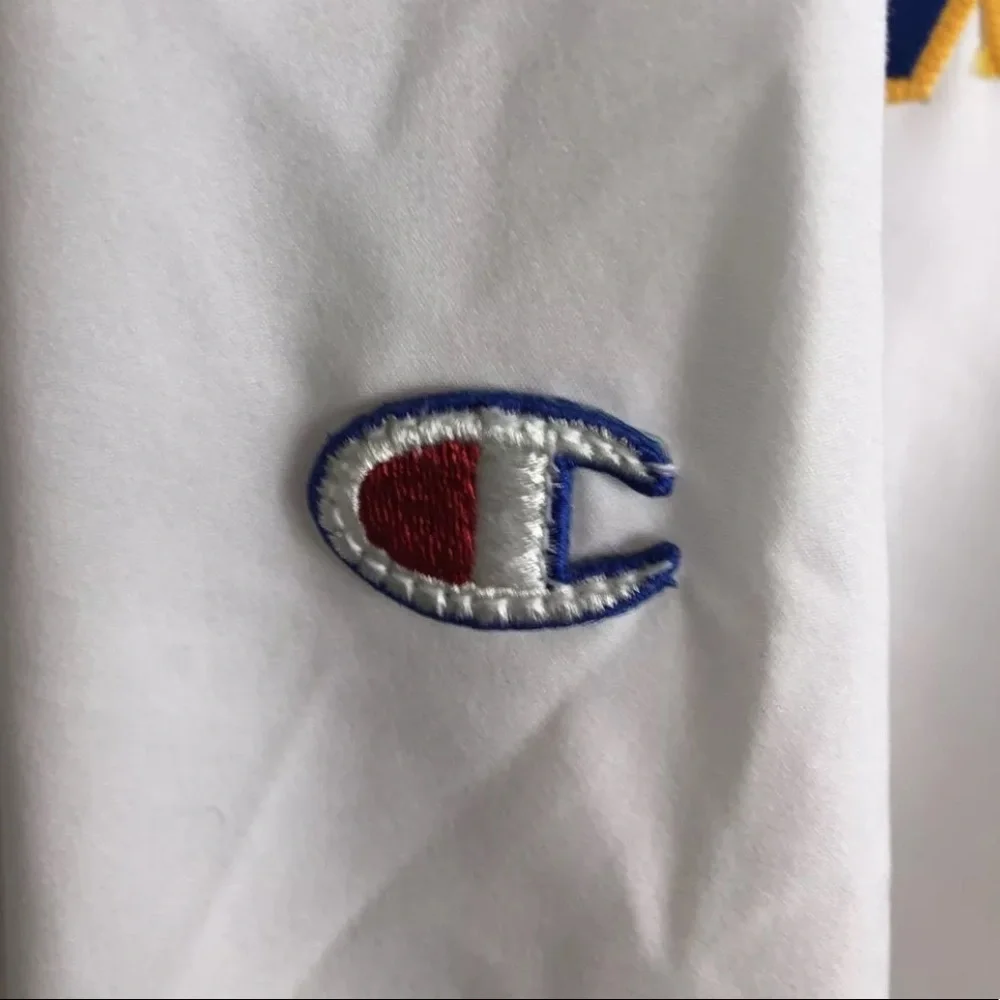 Golden State Warriors Vtg 90s Team Issued Champion Warmup Jacket Size 46 XL - Picture 5 of 12